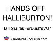 [Hands off Halliburton!]